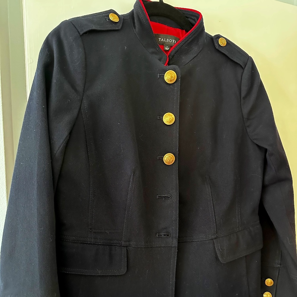 TALBOTS MILITARY JACKET 4